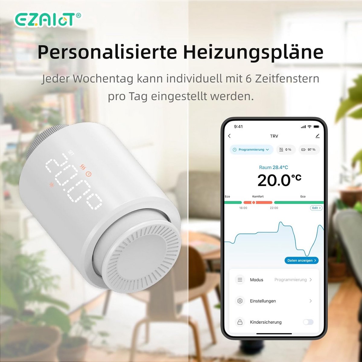 KETOTEK Smart Radiator Thermostat Zigbee, Smart Radiator Valve, Programmable Thermostat WiFi Alexa/Google Home Compatible, with Tuya/Smart Life App, Tuya Zigbee Hub Needed KETOTEK Smart Radiator Thermostat Zigbee, Smart Radiator Valve, Programmable Thermostat WiFi Alexa/Google Home Compatible, with Tuya/Smart Life App, Tuya Zigbee Hub Needed