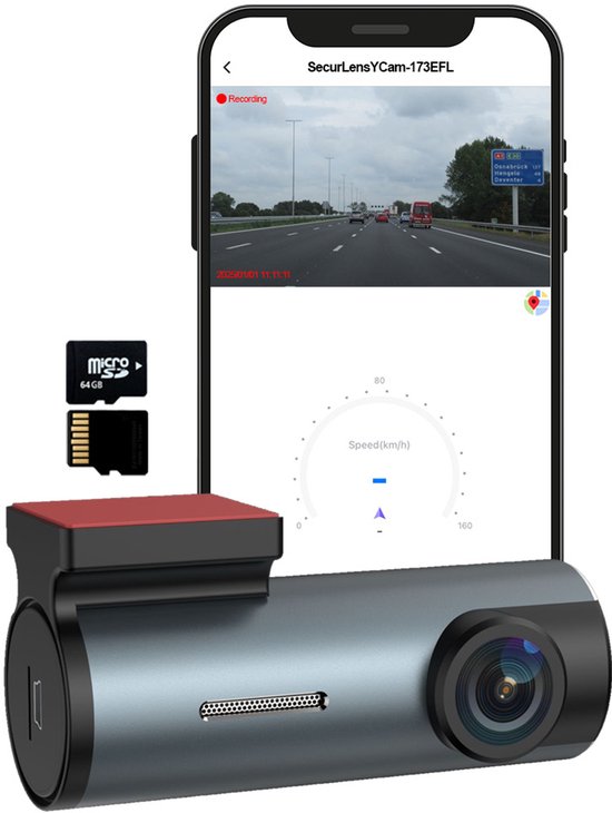 Dashcam 1080p dashcam met 4 kanalen, voor en achter, dashcam met 7,6 cm IPS- scherm met wifi, nachtzicht, G-sensor, loop-opname, parkeerbewaking 24 uur Dashcam 1080p dashcam met 4 kanalen, voor en achter, dashcam met 7,6 cm IPS- scherm met wifi, nachtzicht, G-sensor, loop-opname, parkeerbewaking 24 uur