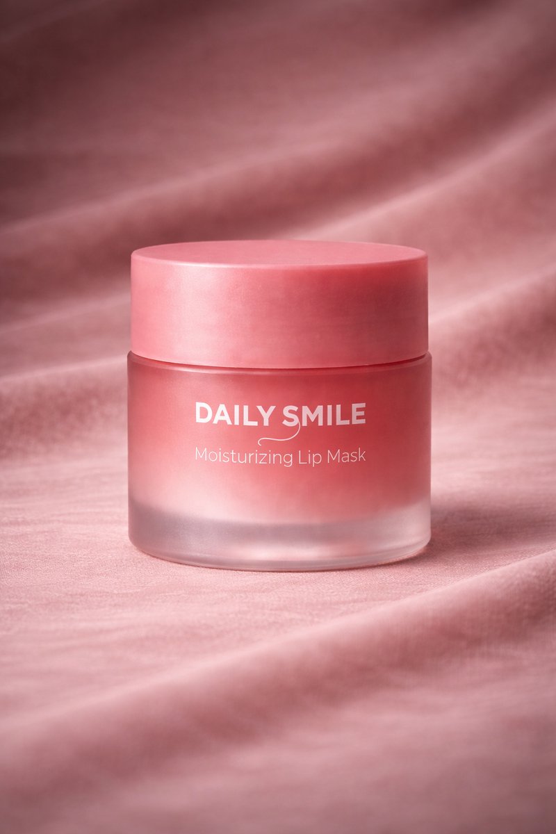 Daily Smile - Moisturizing Lip Mask – Verzorgt en Herstelt Droge Lippen
