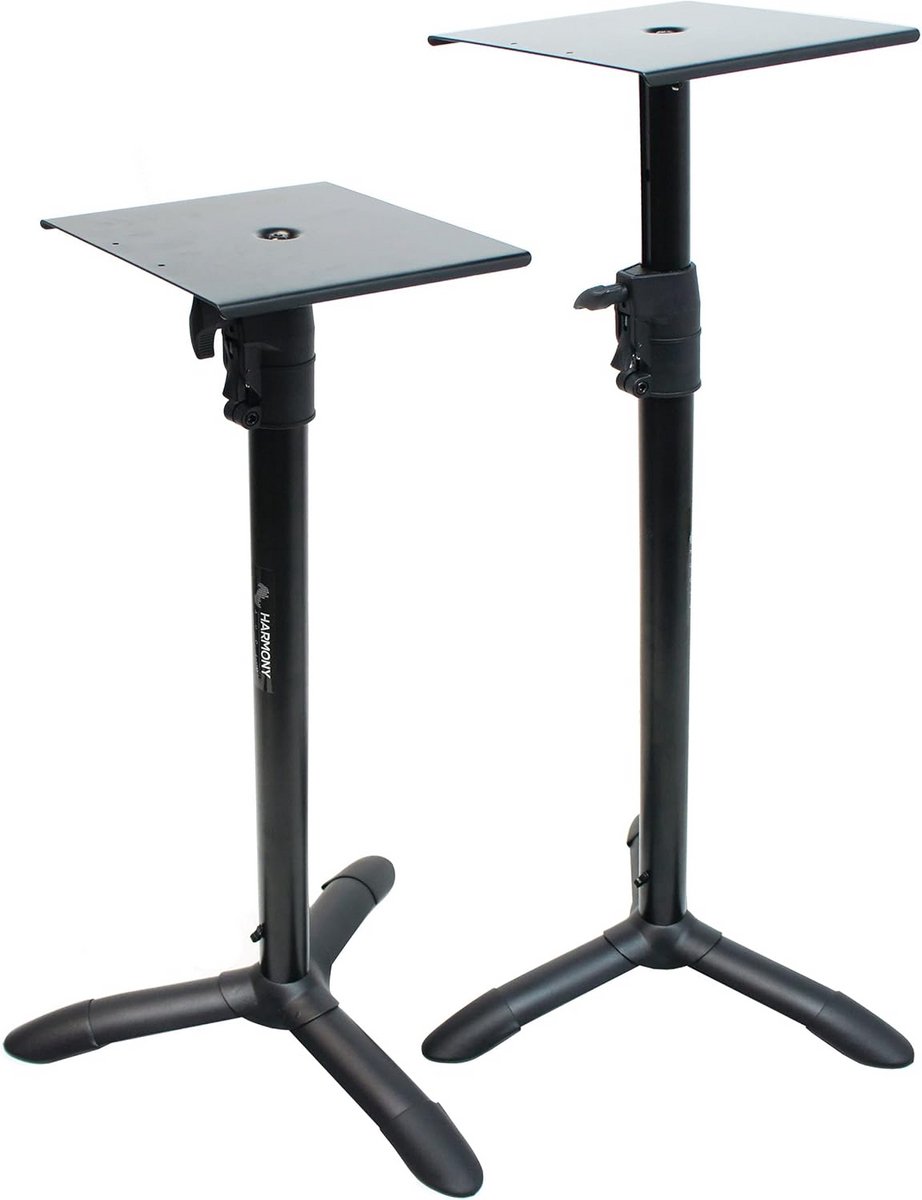 Set van 2 Verstelbare Speaker Standen voor Boekenplank Luidsprekers - Ideaal voor Studio Monitor