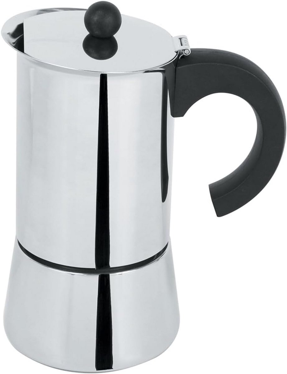 Espressomaker voor 6 kopjes, Roestvrij Staal