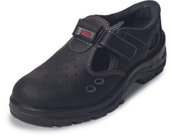 Panda Safety TOPOLINO S1 SRC sandal 02030009 - Zwart/Rood - 43