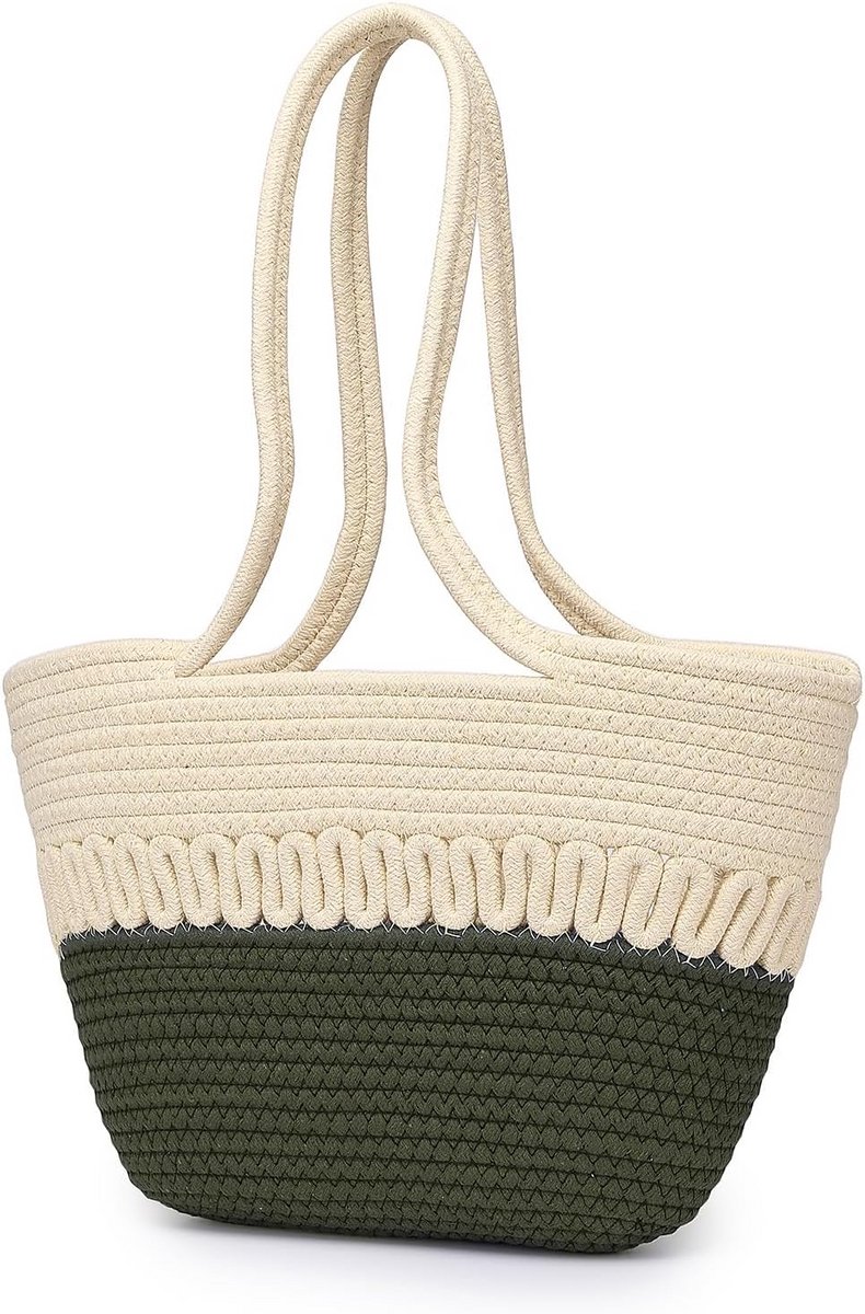 Vrouwen Zomer Strandtas Gevlochten Handtas Schoudertas Cadeau