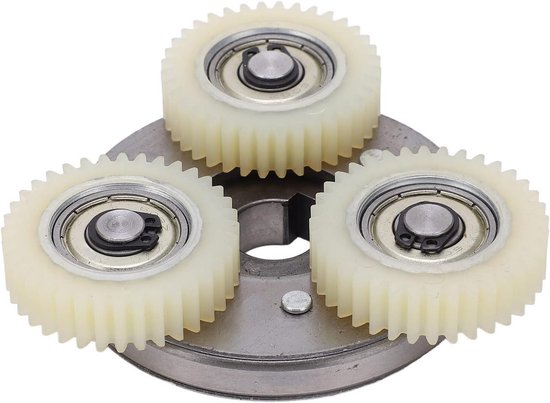 36T Nylon Tandwiel Met 70mm Koppelingsset – Vervangingsonderdelen Voor 250W/350W Middenaandrijfmotor Elektrische Fiets (3 Stuks Tandwielen + Koppeling)