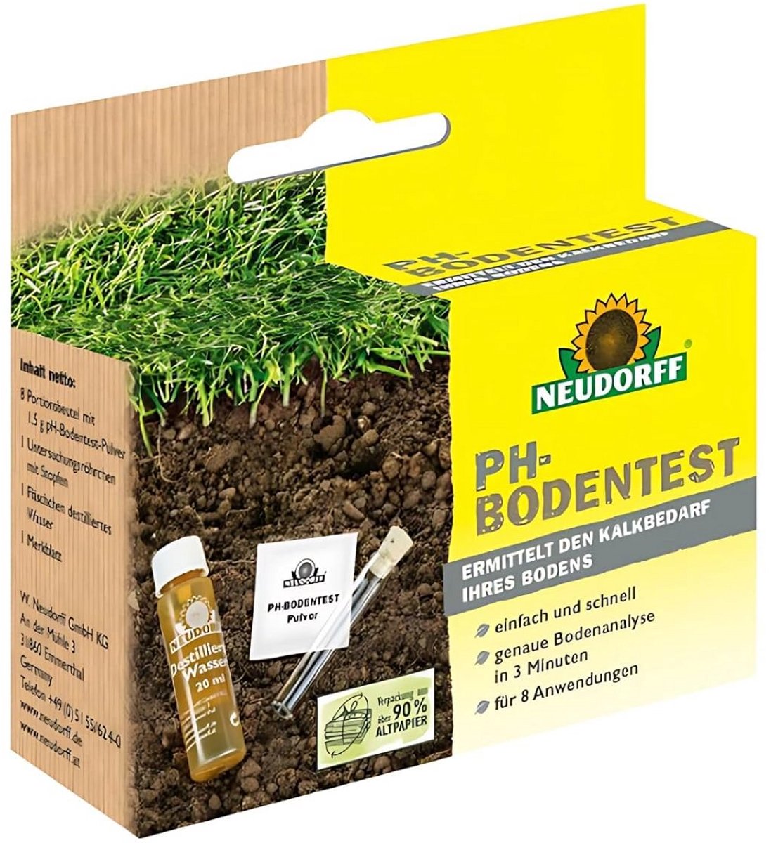 pH Bodemtest Set voor Planten en Tuin - Eenvoudige pH-Waarde Meting