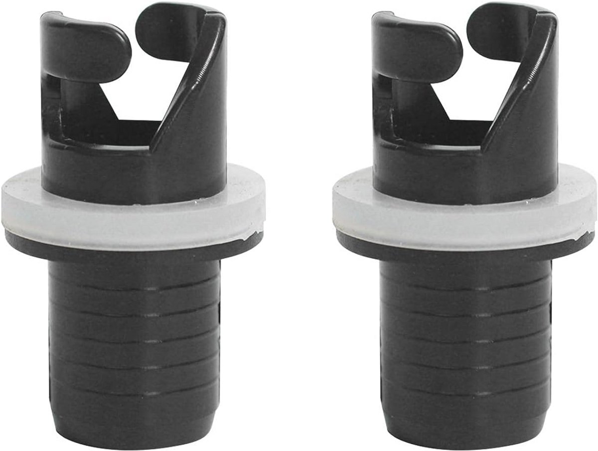 2x Universele Opblaasboot Adapter voor Pomp - Kajak, SUP, Dinghy Luchtventiel Converter