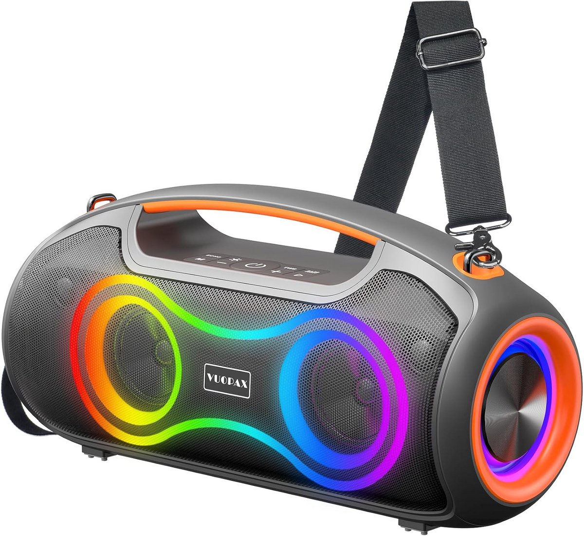 Draagbare Bluetooth Speaker met 200W Krachtig Geluid en Diepe Bas Party Speaker