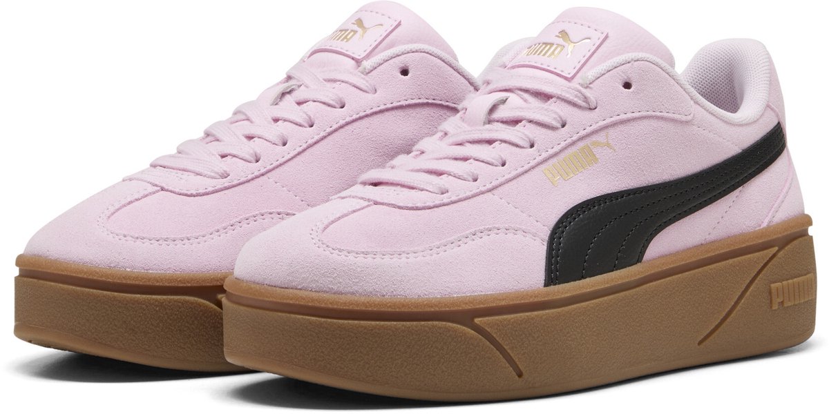 PUMA Puma Club II Era Platform SD Wns Dames Sneakers Pearl -PUMA Zwart