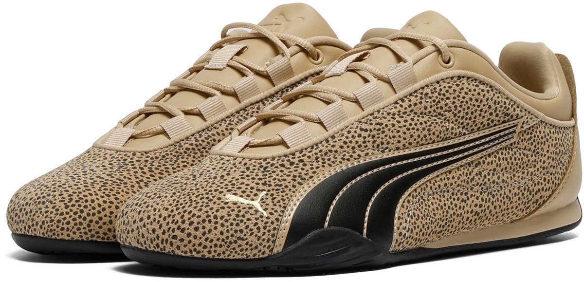 PUMA PUMA CATCH SOLEIL Topcat Dames Sneakers Toasted Almond-PUMA -PUMA Zwart