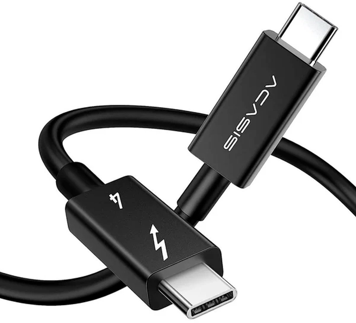 Acasis - Thunderbolt 4 - USB‑C Kabel - 50cm – 40Gbps Datakabel – 100W Snelladen
