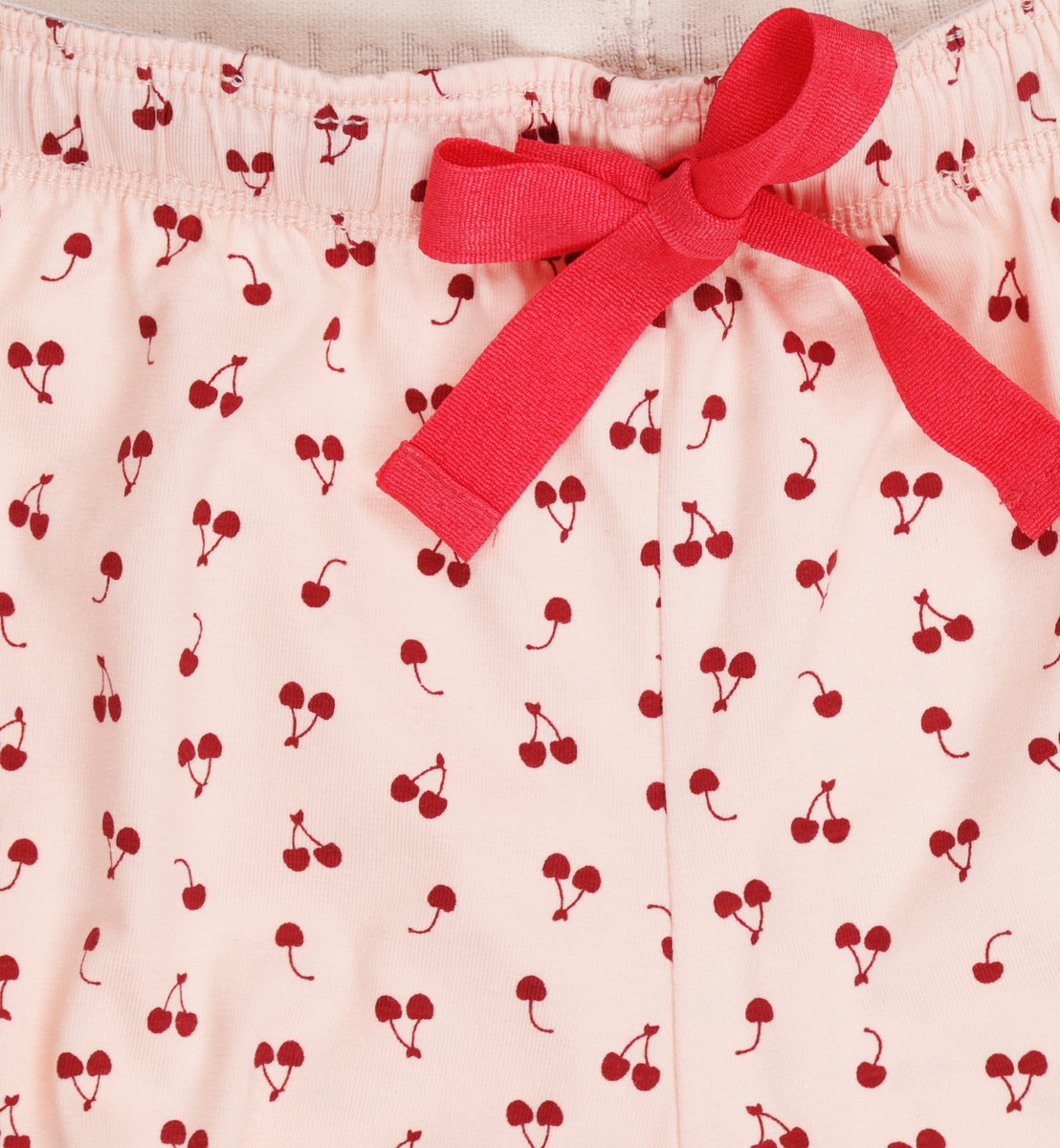 Little Label shortama dames - roze kersen-38 - extra zachte bio-katoen