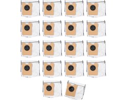 Eufy C10 en Omni C20 Stofzakken (18 Stuks, Plus.Parts® alternatief voor T290A / T291C)