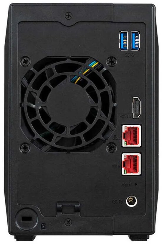 Asustor AS5402T data-opslag-server NAS Intel® Celeron® N5105 4 GB DDR4 0 TB ADM Zwart van Asustor — afbeelding 3