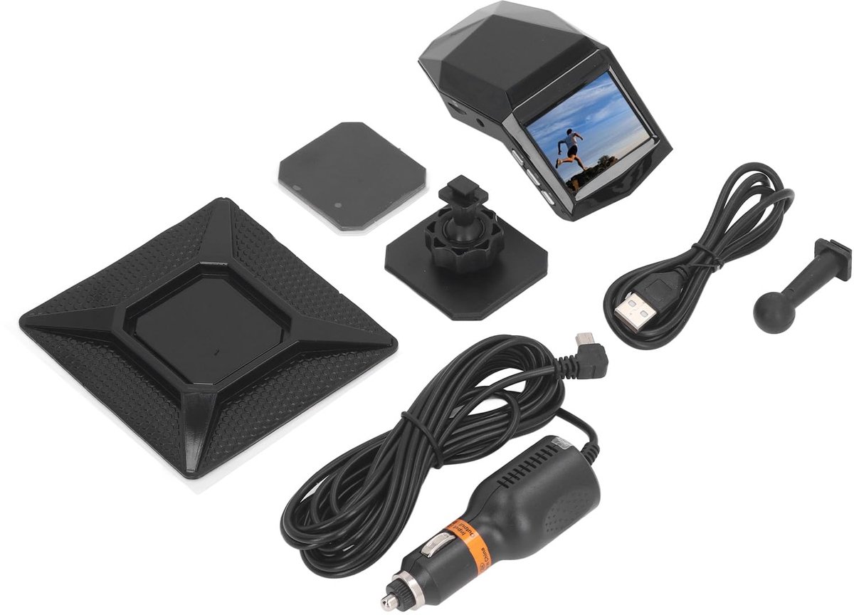 Front and Rear Dashcam 10MP F1.8 Aperture 170° Wide Angle Dashboard Camera Center Console Perfume Dash Cam Recorder Camcorder with Motion Detection