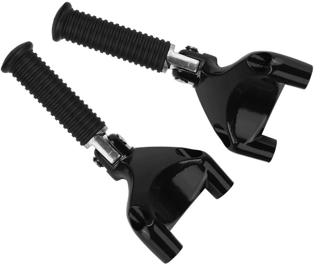 Rear Footpegs for Motorcycles, Aluminum Footpegs for Motorcycle Passengers Support Pedal for 883 1200 XL Sportster 2004 2005 2006 2007 2008 2009 2010 2011 2012 2013