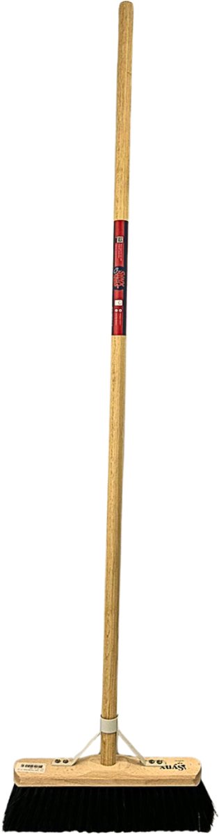Synx Tools bezem Zaalveger Paardenhaar 30 cm - Kamerveger veger - Zachte bezem - Bezemsteel - Veger schoonmaken - BinnenBezem zacht - Compleet met steel 130 cm van Synx Tools — afbeelding 4