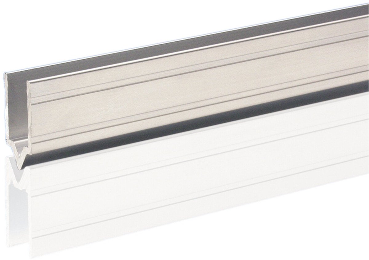 Adam Hall 6144M Aluminium Lid Location male for 9.6 mm Material Aluminium lid location voor 9,6 mm materiaal, 1 meter