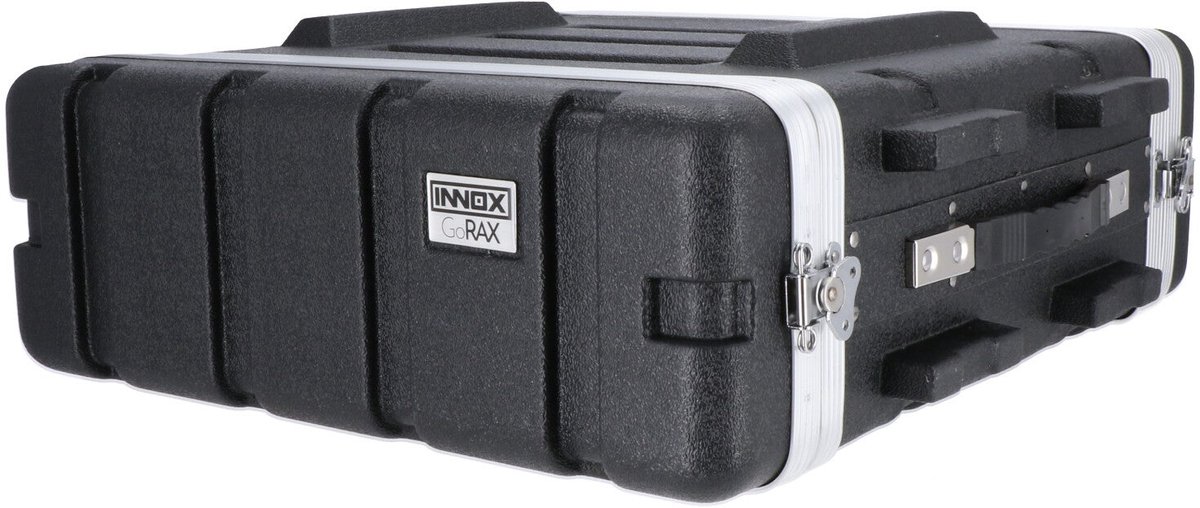 19 inch Flightcase 3U - Innox GoRAX 3U17 double-door - Multikleur