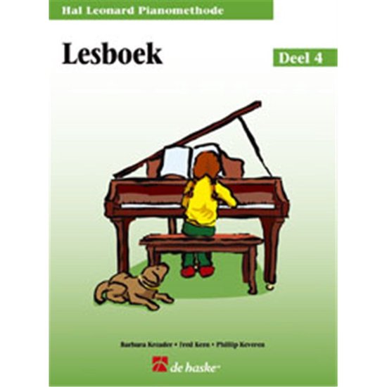 HAL LEONARD PIANOMETHODE LESBOEK 4 - cover