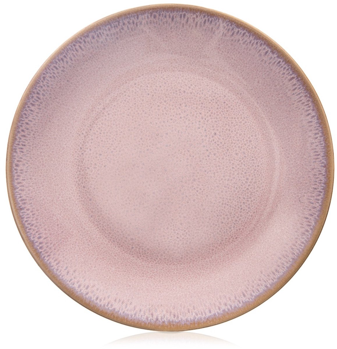 Dessertbord Keramiek Roze 20,5 cm - Taart Bordjes - Bord - Ontbijtbord - Borden