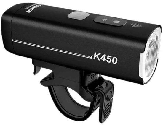 Ravemen K450 fiets koplamp - 450 lumen - fietsverlichting — afbeelding 4