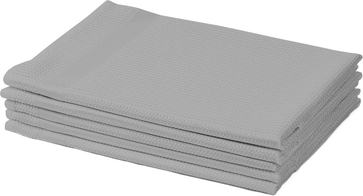 Glasdoekjes Set van 5 - 45 x 65 cm - Duurzaam en Absorberend