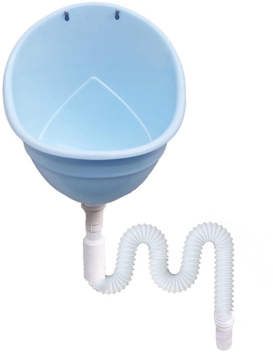 Waterloos Urinoir voor Mannen - Draagbaar Pissoir met Afvoerslang - Ideaal voor Camping, Tuin of Bouwplaats