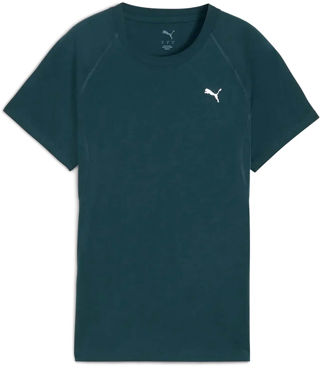 Puma W Run Velocity T-Shirt Sportswear Vrouwen Groen