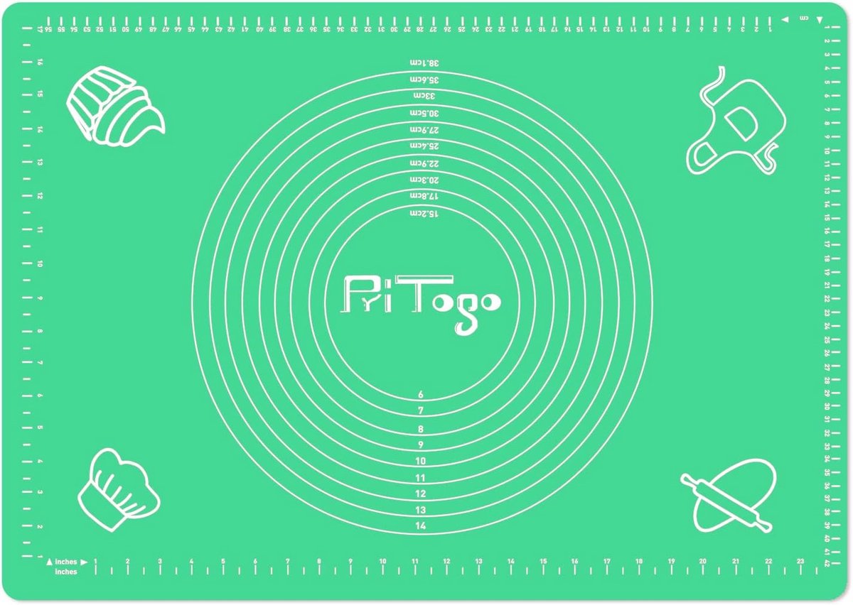 Siliconen Bakmat 65 x 45 cm - Antiaanbak en Antislip