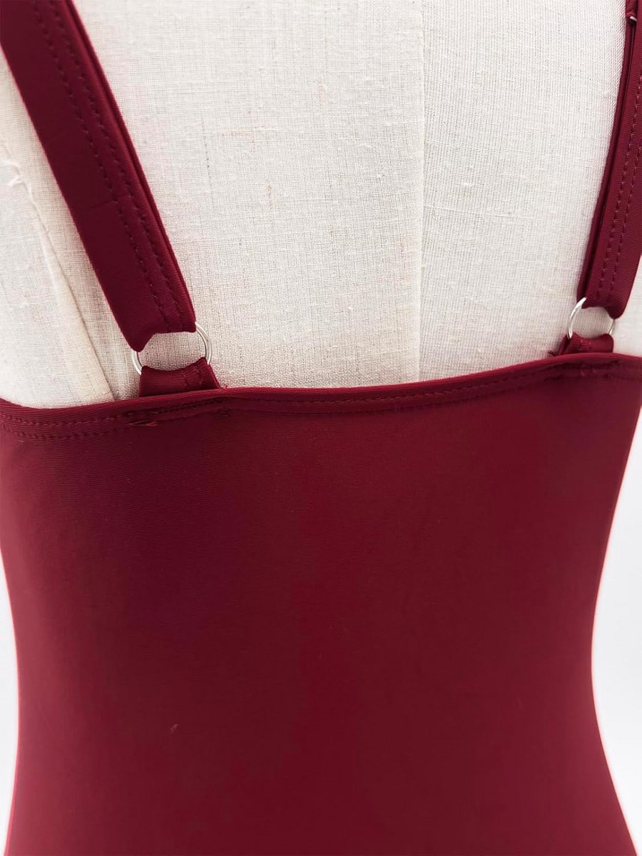 Dames Ruffle Badmode met Tummy Control