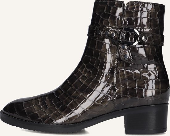 Gabor 511 Enkellaarsjes - Enkelboots met rits - Dames - Bruin - Maat 42,5