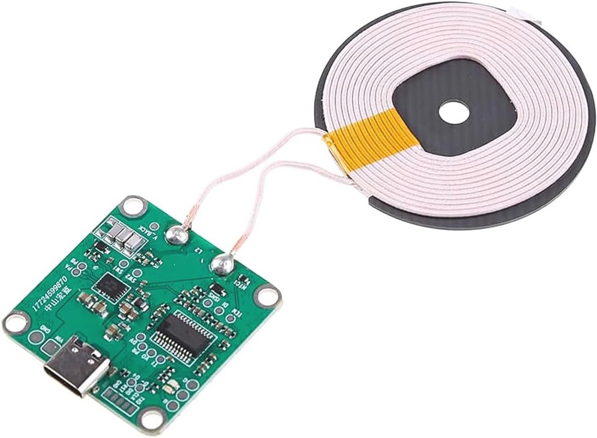 Draadloze Oplaadmodule 12V 20W met 0-10mm Afstand voor Efficiënte Oplading