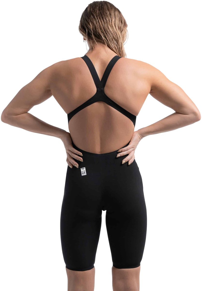 Speedo Wedstrijdbadpak Fastskin LZR Pure Valor 2.0 Open Rug Zwart — afbeelding 12