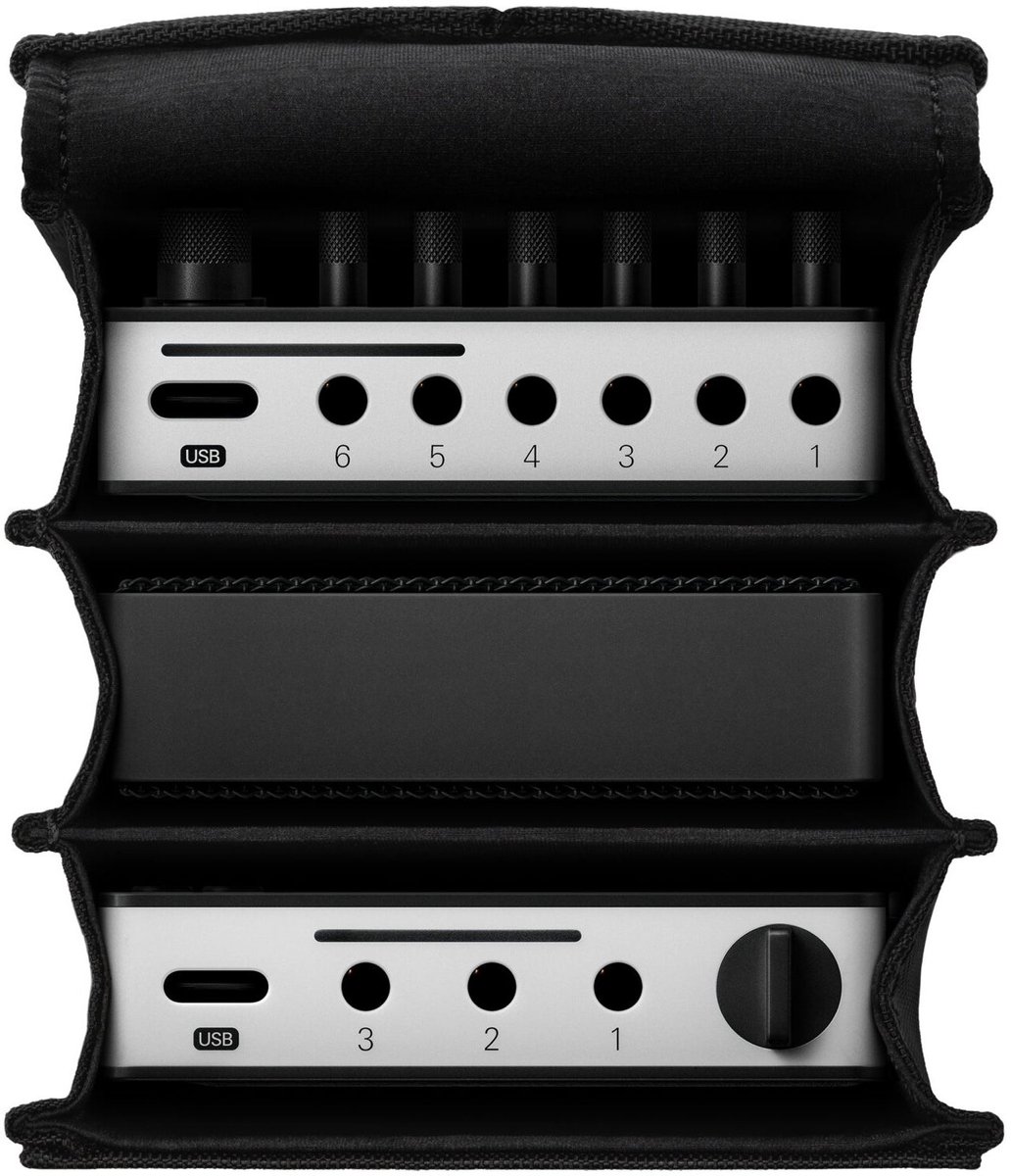 Teenage Engineering Field Accordion Bag Black voor TX-6
