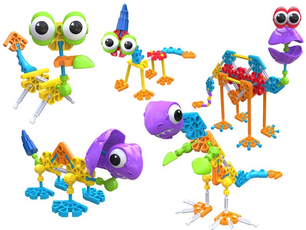 kid knex dino dudes building set — afbeelding 6