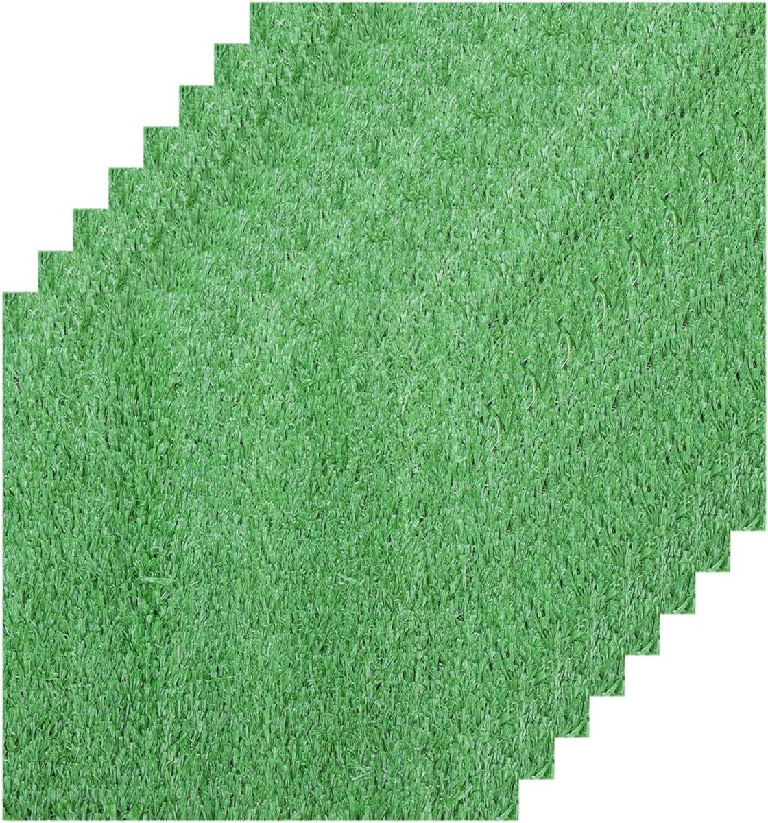 Allecta - Kunstgrastapijt - Decoratief voor buiten - Tuin en terras - 8 stuks