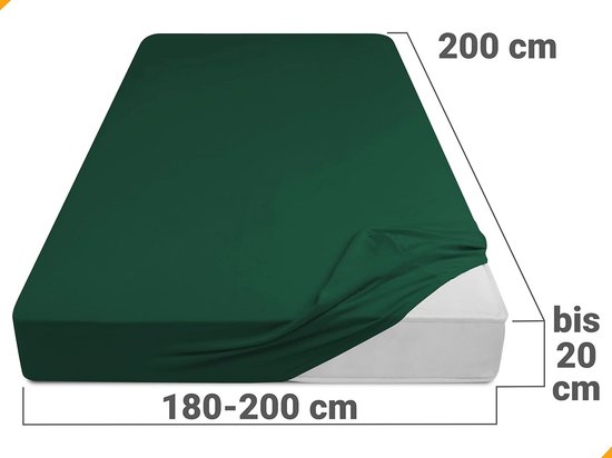 Dreamology Draps De Lit 100 % Jersey De Coton, Doux Et Respirant, Pour