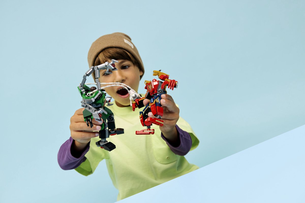 LEGO Marvel Mechaduel: Spider-Man vs. Doc Ock Superhelden - Bouwpakket voor Kinderen - 76338 – foto 6
