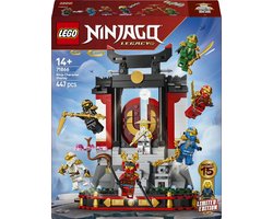 LEGO® NINJAGO® 15-Jarig Jubileum: Display met Ninjapersonages - Ninjaspeelgoed - Displaystandaard met 8 Minifiguren - Bouwset voor Fans Vanaf 14 Jaar - Cadeautip voor Kinderen - 71866