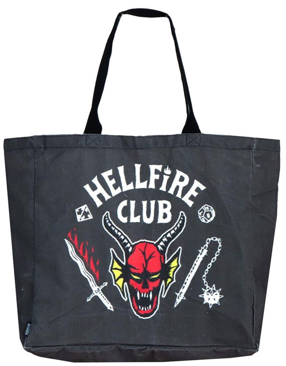 Cerdá Stranger Things Tote Bag Hellfire Club XL Bags
