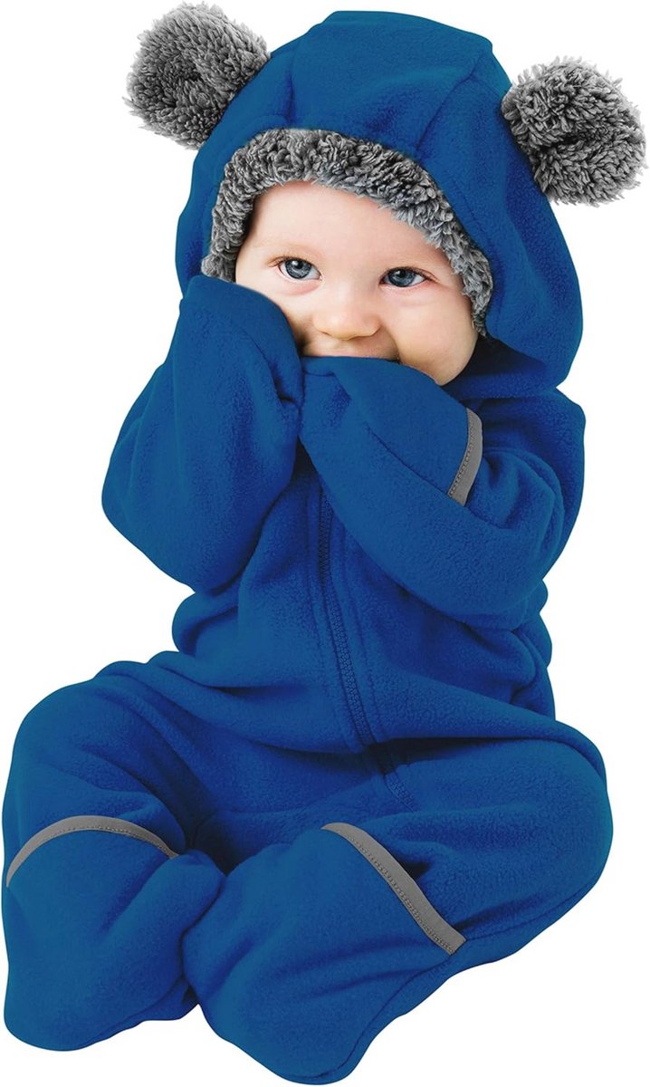 Schattig Fleece Babypakje voor Baby's – Perfect voor Avonturen en Slaapjes