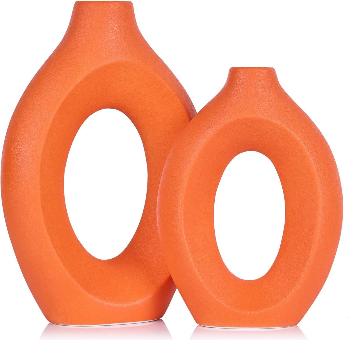 IMPERATORIS® Keramische Vaas Set – Decoratieve Vazen voor Interieur en Woondecoratie – 2 stuks