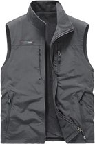 Fleece Vest Heren | Waterdicht en Warm | Omkeerbare Bodywarmer voor Outdoor Sport
