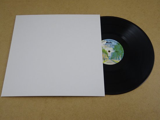 10 Stuks LP kartonnen buitenhoezen wit (GOEDE KWALITEIT, 300gr karton) zonder middengaten - hoezen, platenhoezen, beschermhoes, cardboard sleeve, outer cover, maxi-singles, lps vinyl platen, 12", 12 inch — afbeelding 2