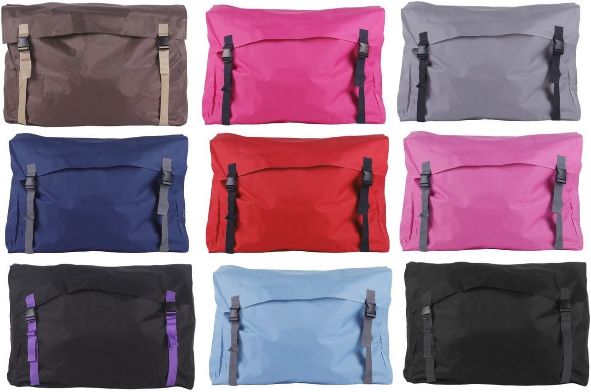 Grote Stevige Tas voor Dekens en Verzorgingsproducten - Donkerblauw