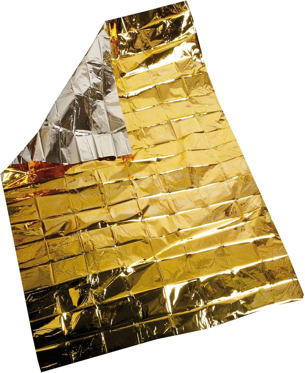 Isothermische Deken Goud/Zilver 160 x 210 cm - Perfect voor Warmte en Comfort