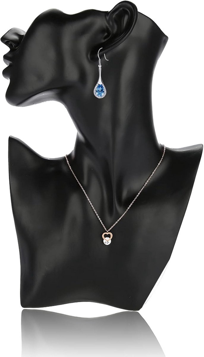 Luxe Sieraden Display Buste voor Kettingen, Hangers en Chokers - Geschikt voor Winkel & Huis