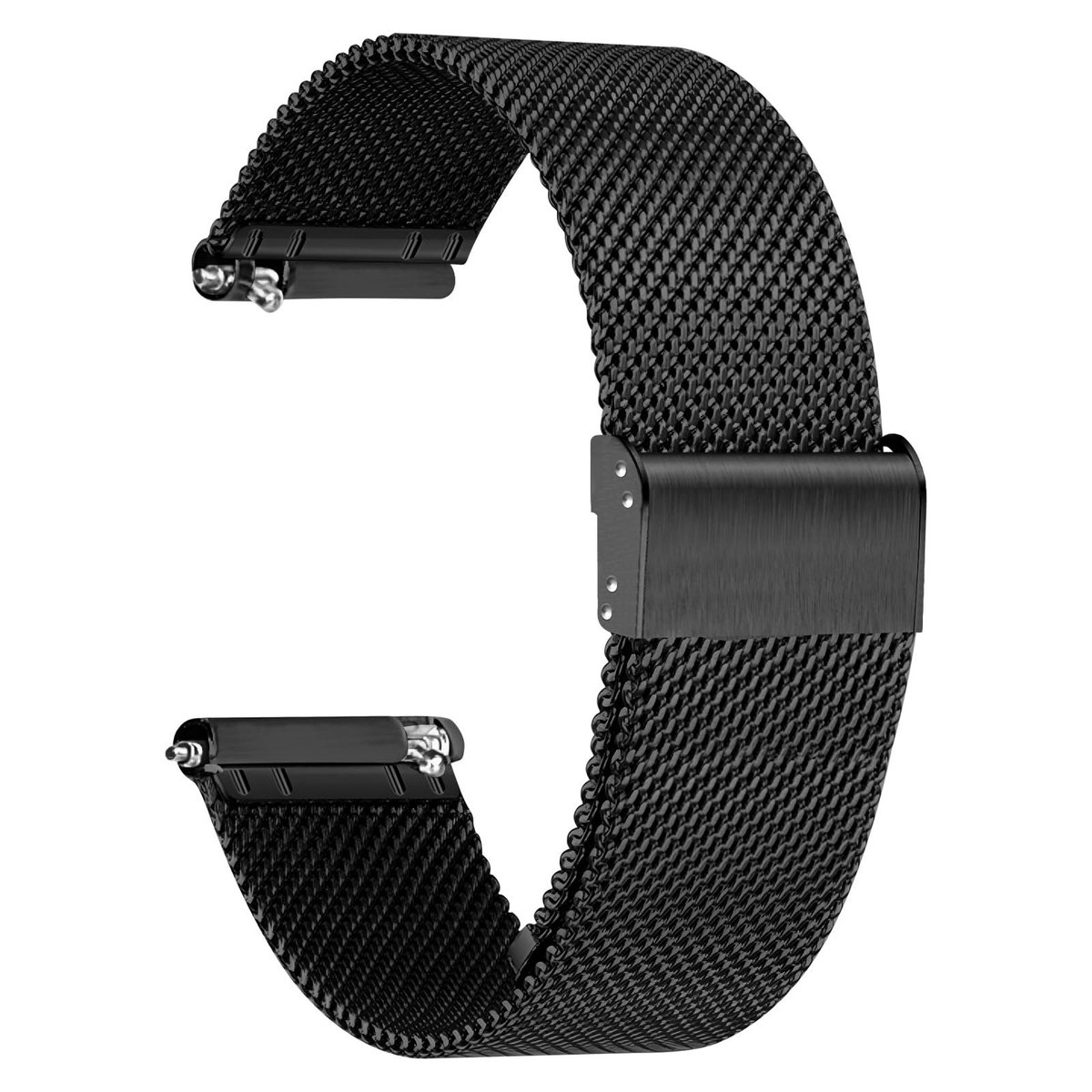 OYLCDI Horlogeband - Vervangend RVS Metalen Mesh Band - Voor Dames en Heren - 22 mm