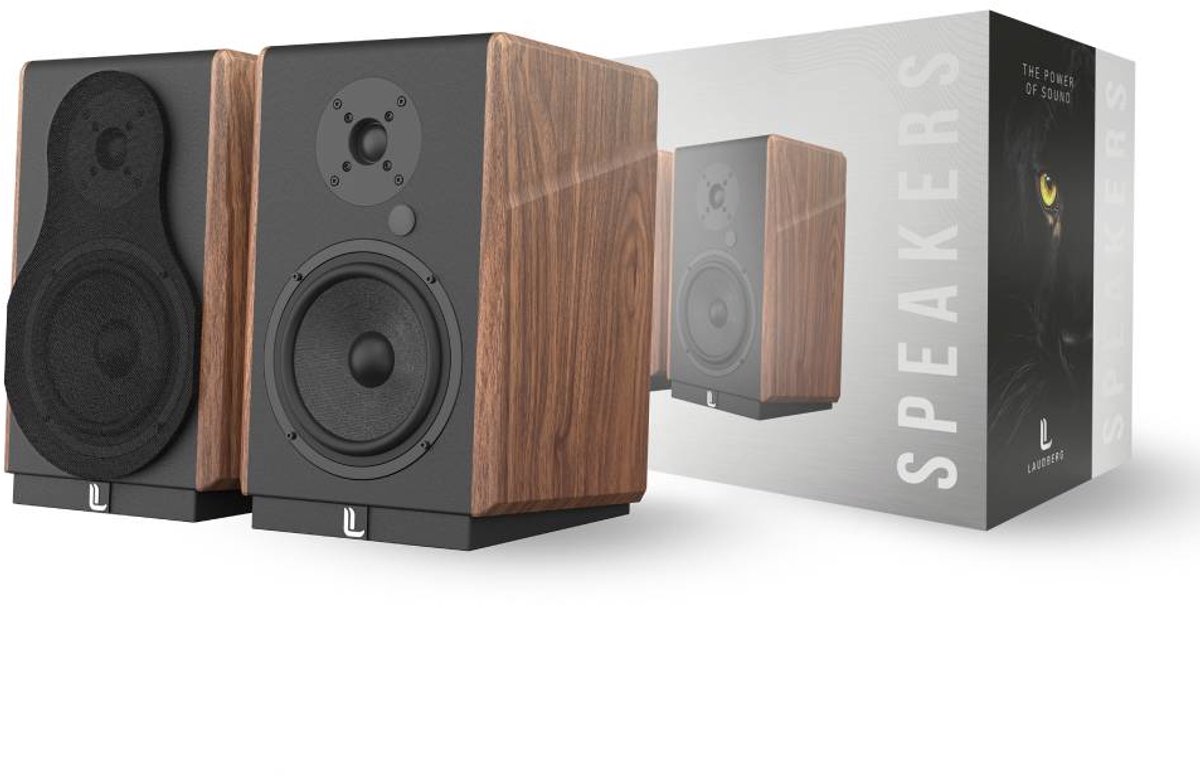 Laudberg M1 - Premium Boekenplank Luidsprekers - 120W - HDMI ARC