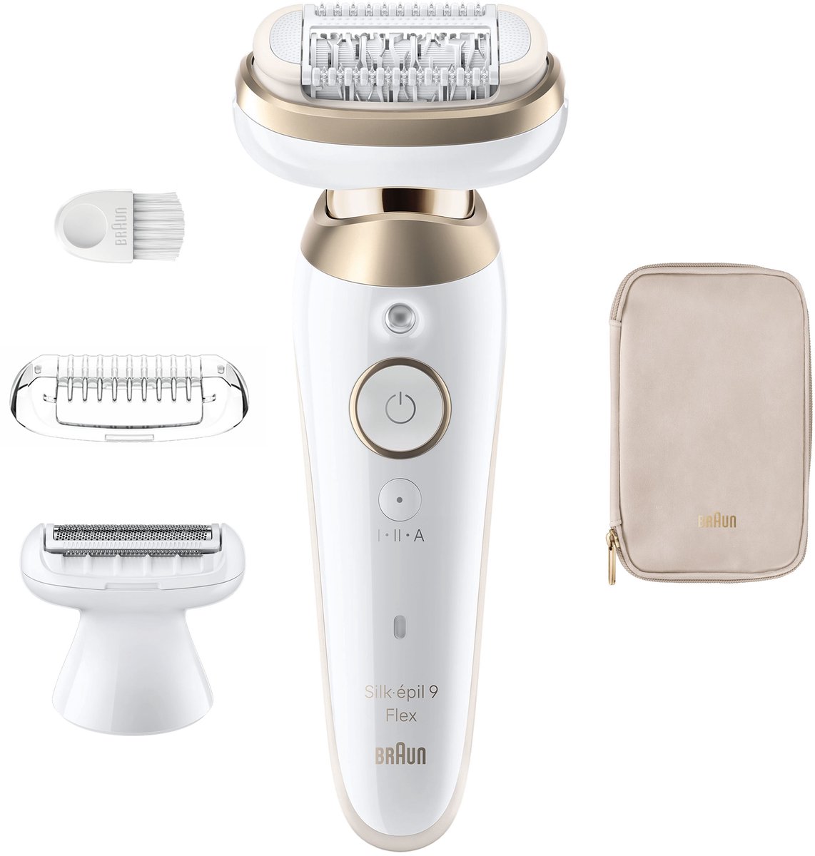 Braun Silk·épil 9 Flex 9-030 3D - Wet & Dry Epilator - Langdurig Gladde Huid - Volledig Flexibele kop - Ladyshave Scheerkop en Trimmerkam thumbnail 2